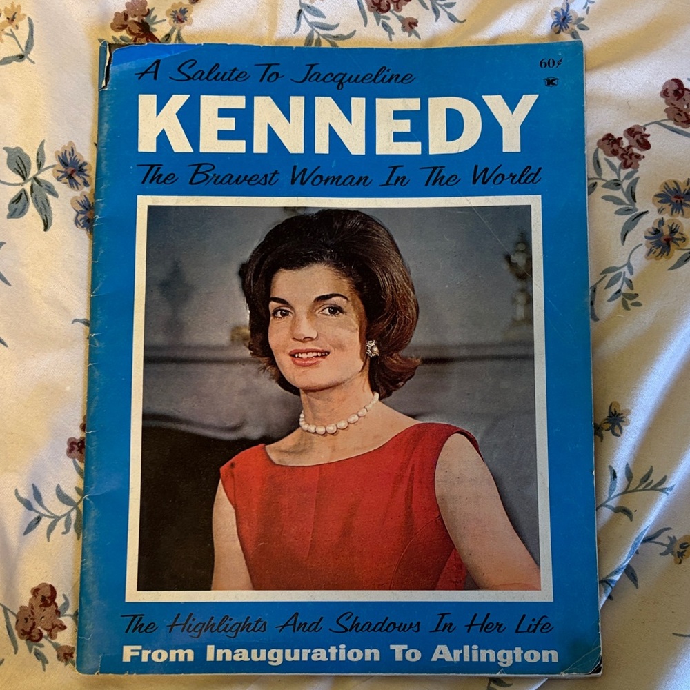 Kennedy 'A Salute to Jacqueline' Vintage collectible magazine, 1964